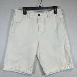 Hollister California Mens Shorts White Size 30"